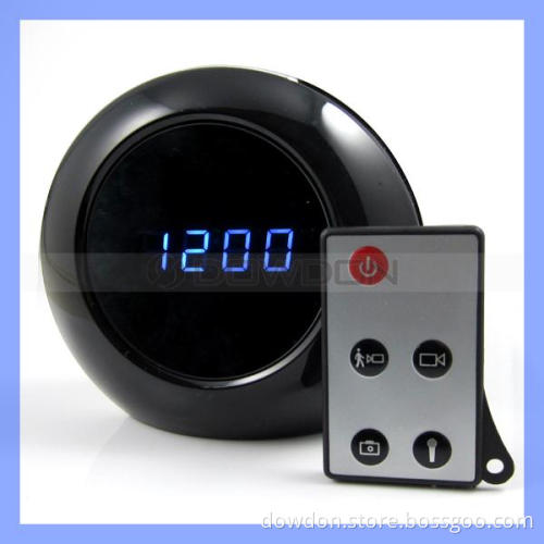 Multi-Function Clock Camera with Remote Control